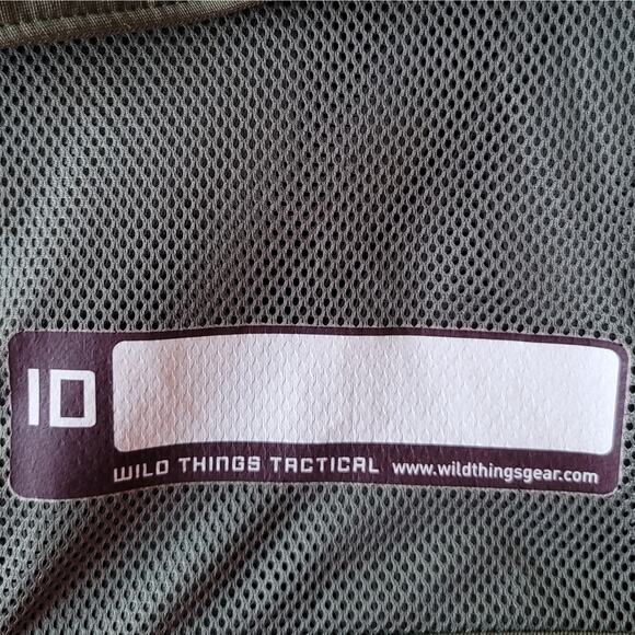 Wild Things Tactical Soft Shell Jacket Hood Fleece Lined Men Size L Techwear USA - Picture 10 of 13